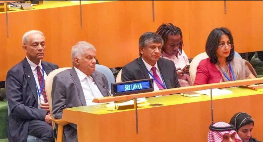 ජනපති,තිරසර සංවර්ධන ඉලක්ක පිළිබද සමුළුවට එක්වෙයි..